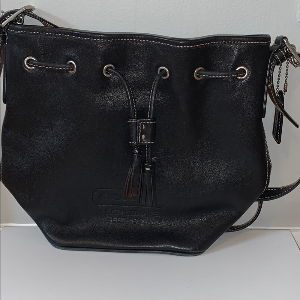 Black Coach Shoulder Bag